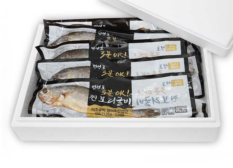 [내장제거]  찐보리 특대/5미